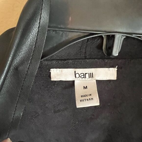 Bar III black open cardigan - Picture 5 of 8